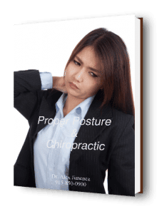 blog picture of young business lady grabbing her neck in pain