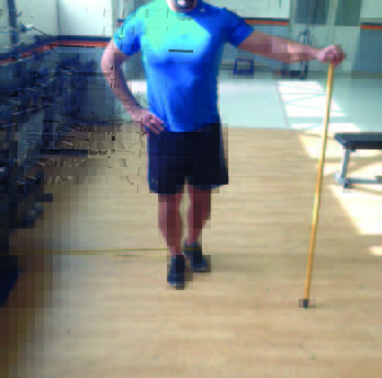 Standing SR Hip Abduction Start - El Paso Chiropractor
