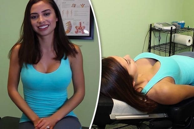 Trip To Chiropractor Has Viewers Watching On Repeat!