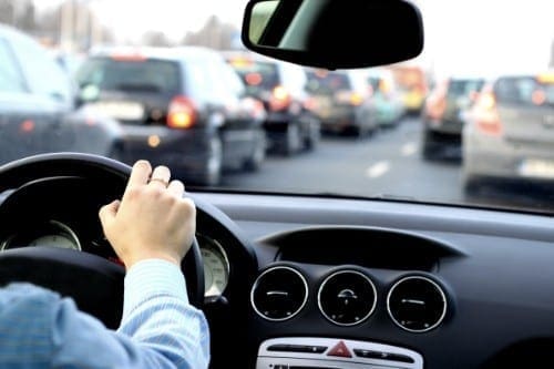 Diaphragmatic Breathing While Driving to Reduce Stress
